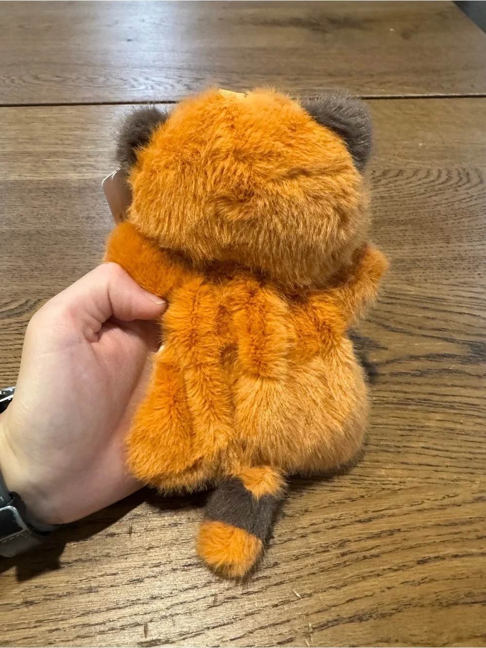 Cute Raccoon Bean Bag Plush – 6.3” Floral Outfit Stuffed Animal Keychain